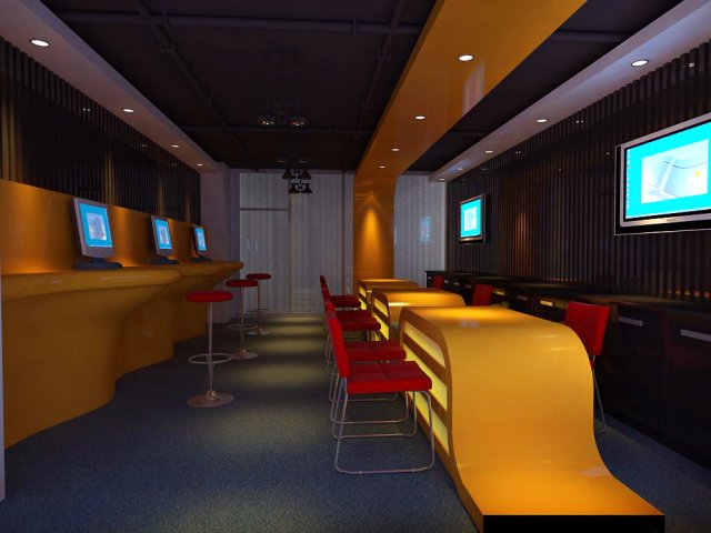 office 149 3D 模型 .c4d .max .obj .3ds .fbx .stl .blend 