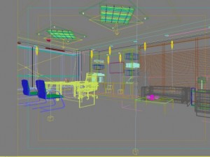 office 150 3D Model