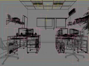 office 155 3D Model