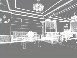office 158 Modello 3D