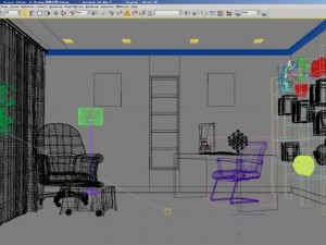 office 017 3D Model