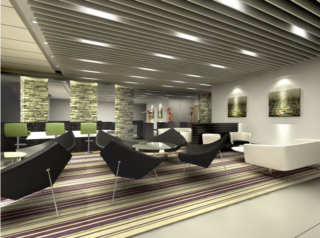 office 015 Model 3D .c4d .max .obj .3ds .fbx .stl .blend 