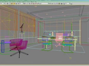 office 013 3D Model