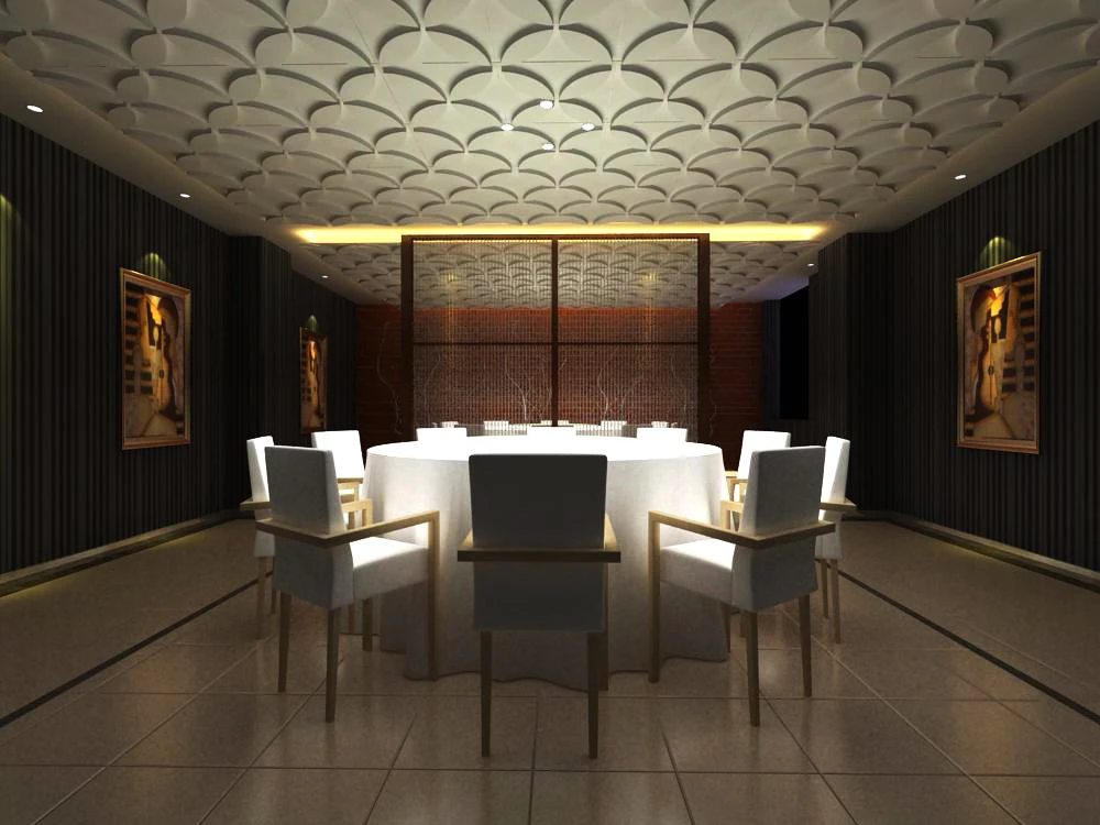 private room 001 3D Model .c4d .max .obj .3ds .fbx .stl .blend 