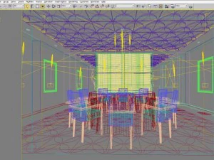 private room 001 3D Model