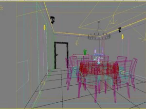 プライベートルーム003 3Dモデル