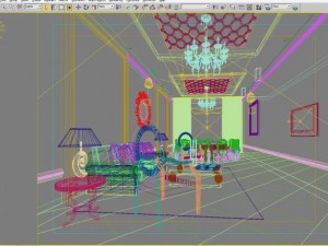 private room 008 3D Model