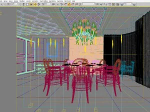 private room 010 3D Model