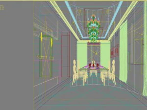 private room 011 3D Model