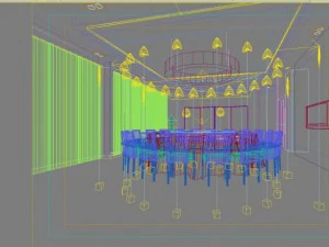 private room 015 3D Model