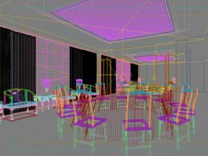 private room 016 3D Model