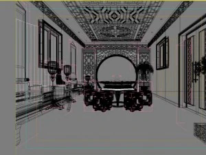 private room 022 3D Model