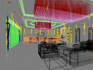 private room 023 Modello 3D
