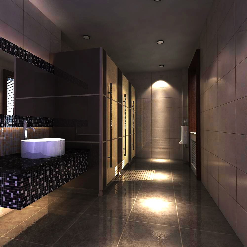 Detail public. Рендер туалета. Общественный туалет 3д модель. Рендер туалета комната. Public Toilet.