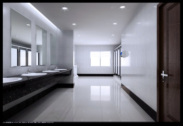 public toilet 003 Modello 3D .c4d .max .obj .3ds .fbx .stl .blend