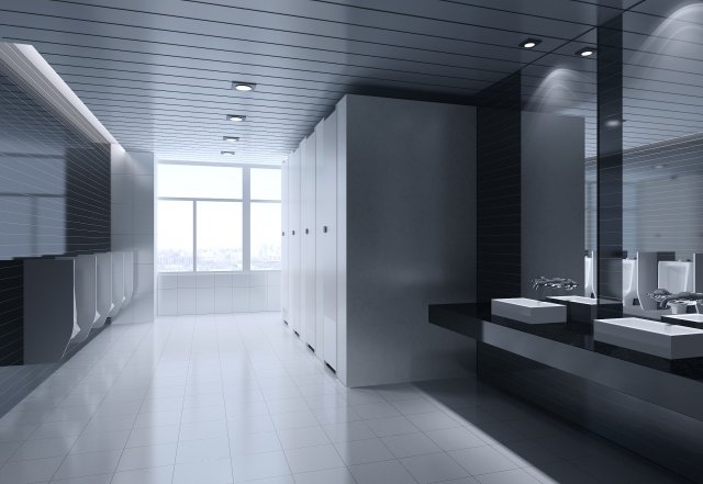public toilet 005 Model 3D .c4d .max .obj .3ds .fbx .stl .blend 