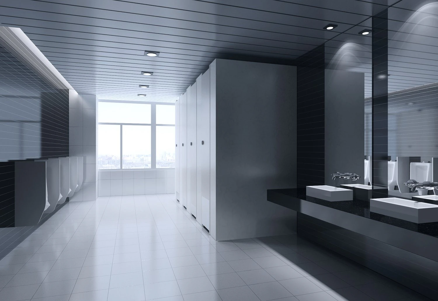 public toilet 005 3D Model .c4d .max .obj .3ds .fbx .stl .blend
