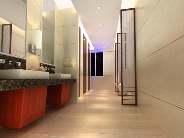 public toilet 007 Modelo 3D .c4d .max .obj .3ds .fbx .stl .blend 