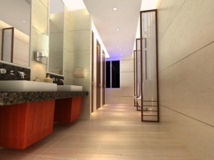 public toilet 007 Model 3D
