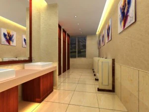 toaleta publiczna 008 Model 3D