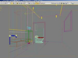 public toilet 009 3D Model