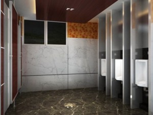 public toilet 010 Model 3D