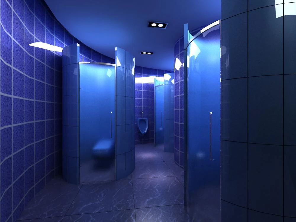 public toilet 011 3D Model .c4d .max .obj .3ds .fbx .stl .blend 