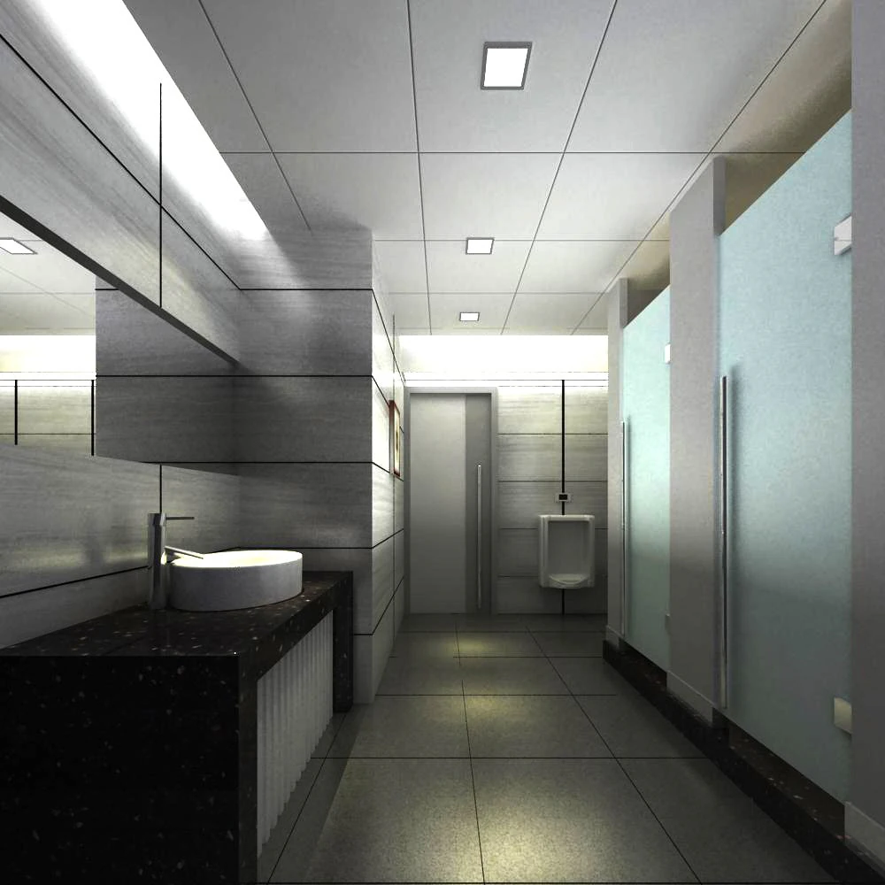 public toilet 012 3D Model .c4d .max .obj .3ds .fbx .stl .blend