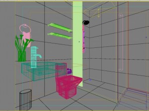 public toilet 014 Modèle 3D