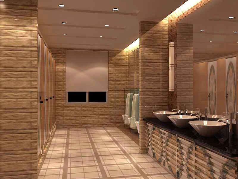 public toilet 019 3D Model .c4d .max .obj .3ds .fbx .stl .blend 