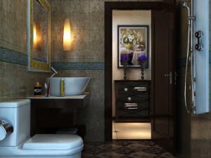 public toilet 021 Model 3D