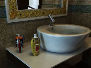 public toilet 021 3D Model