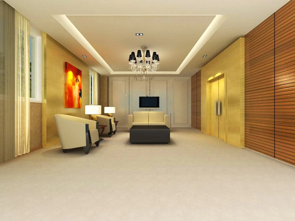 reception space 002 3D Model .c4d .max .obj .3ds .fbx .stl .blend 