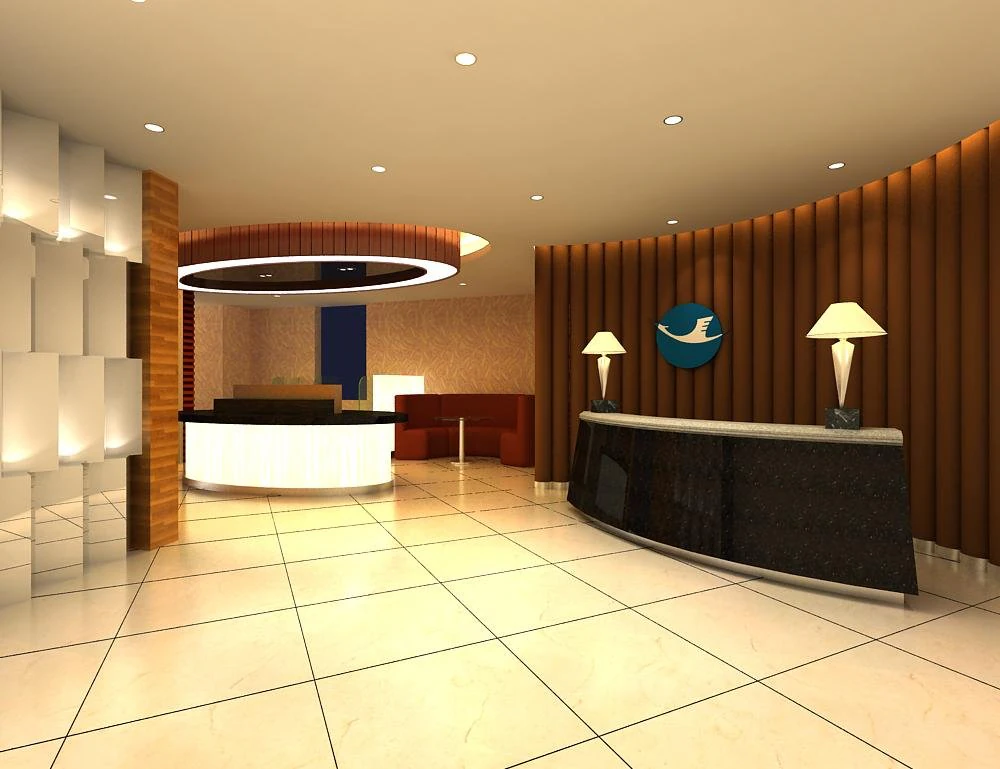reception space 003 3D Model .c4d .max .obj .3ds .fbx .stl .blend 