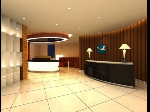 reception space 003 3D Model