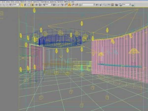 reception space 003 3D Model