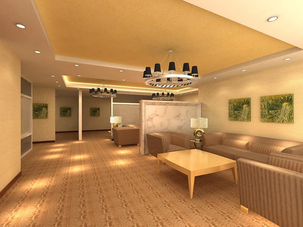 reception space 004 3D Model .c4d .max .obj .3ds .fbx .stl .blend