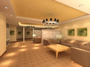 reception space 004 3D Model