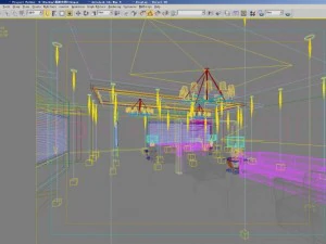 reception space 004 3D Model