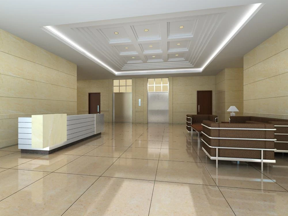 reception space 006 3D Model .c4d .max .obj .3ds .fbx .stl .blend