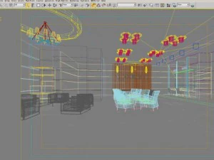 reception space 011 3D Model