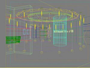reception space 015 3D Model