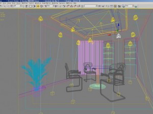 reception space 016 3D Модель