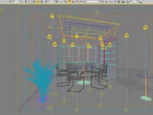 reception space 017 3D Model
