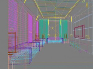 reception space 019 3D Model