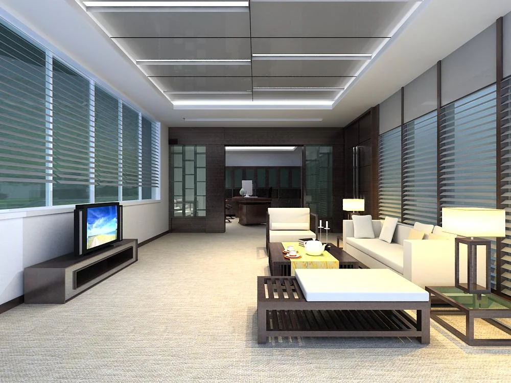 reception space 022 3D Model .c4d .max .obj .3ds .fbx .stl .blend 