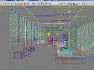 reception space 022 Model 3D