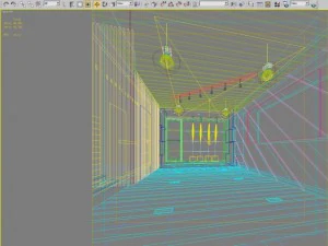 reception space 023 3D Model