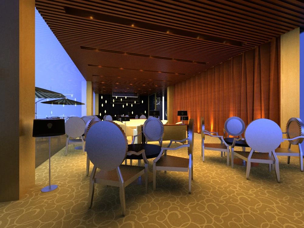 reception space 029 3D Model .c4d .max .obj .3ds .fbx .stl .blend 