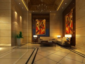 reception space 034 3D Model